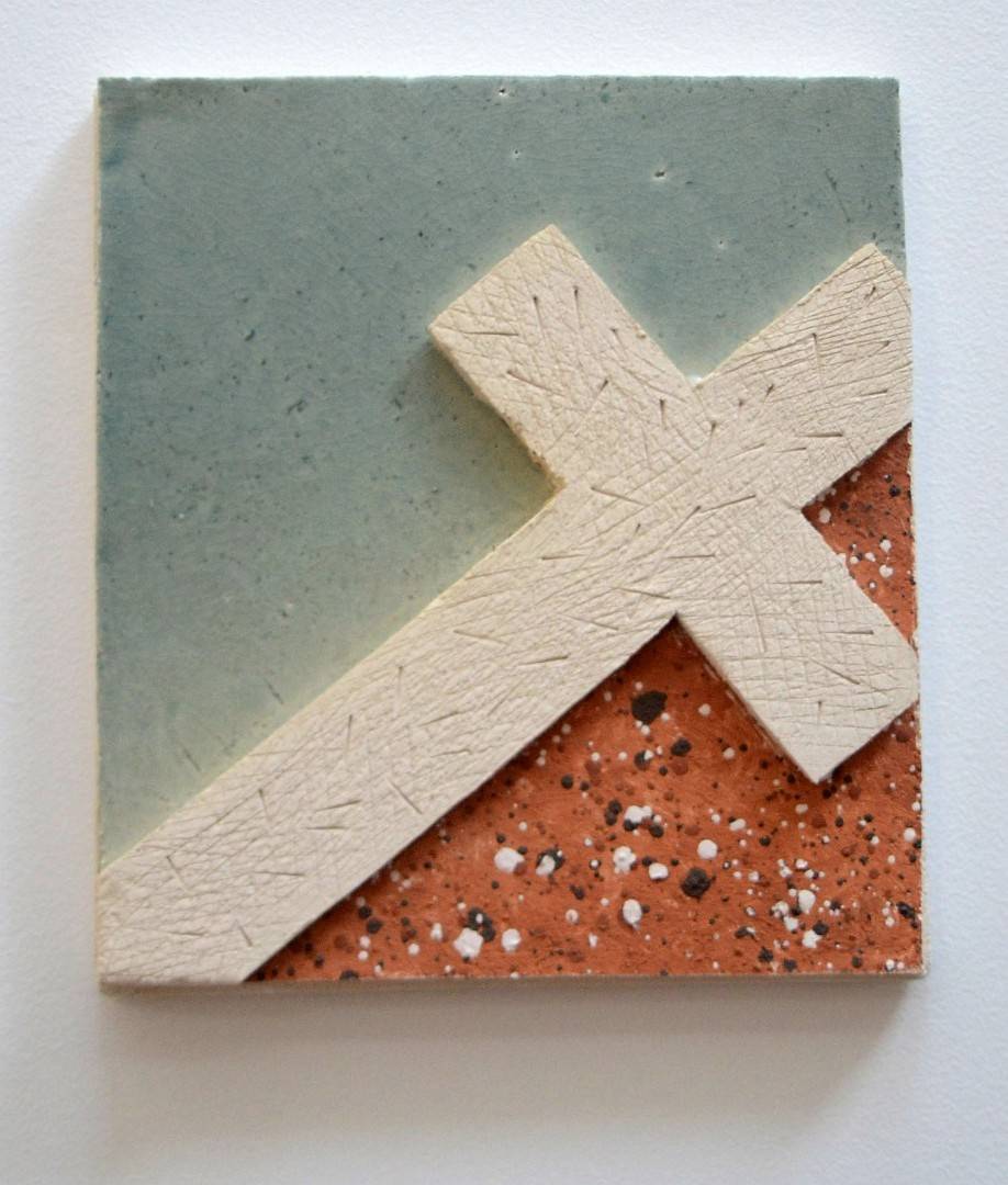 Chemin de croix — Malakoff, Station II, Céramique — Emmanuel Billon