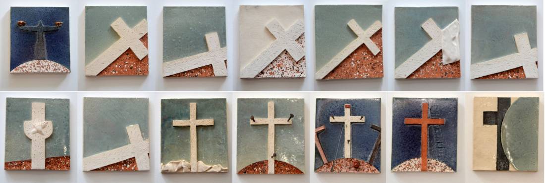 Chemin de croix — Malakoff, œuvre 15, Céramique — Emmanuel Billon
