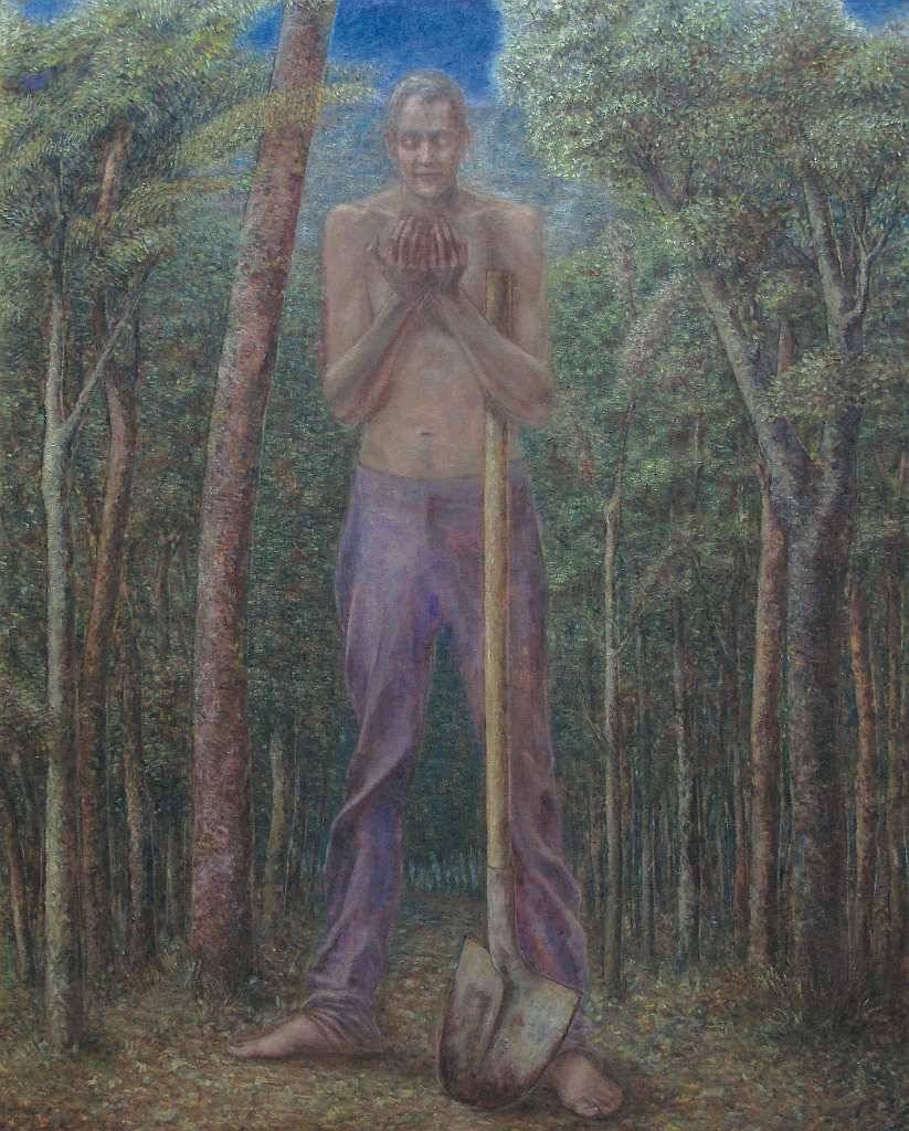 La semaine d'un jardinier, Mardi, Huile — Emmanuel Billon
