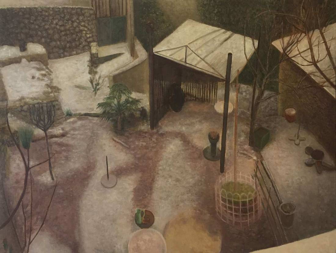 Paysages du Var, œuvre 2, Huile — Emmanuel Billon