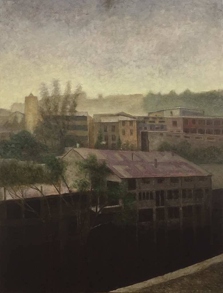 Paysages du Var, œuvre 3, Huile — Emmanuel Billon