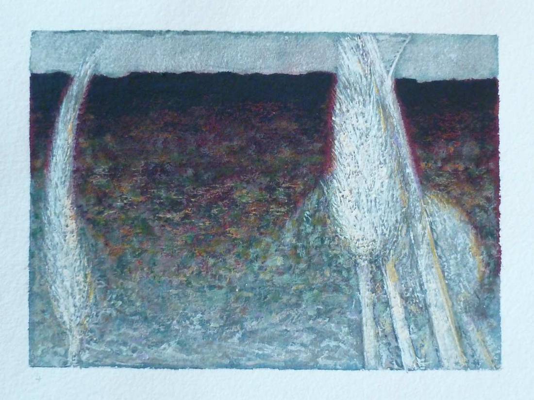 Stations du Christ, Station III, Tempera — Emmanuel Billon